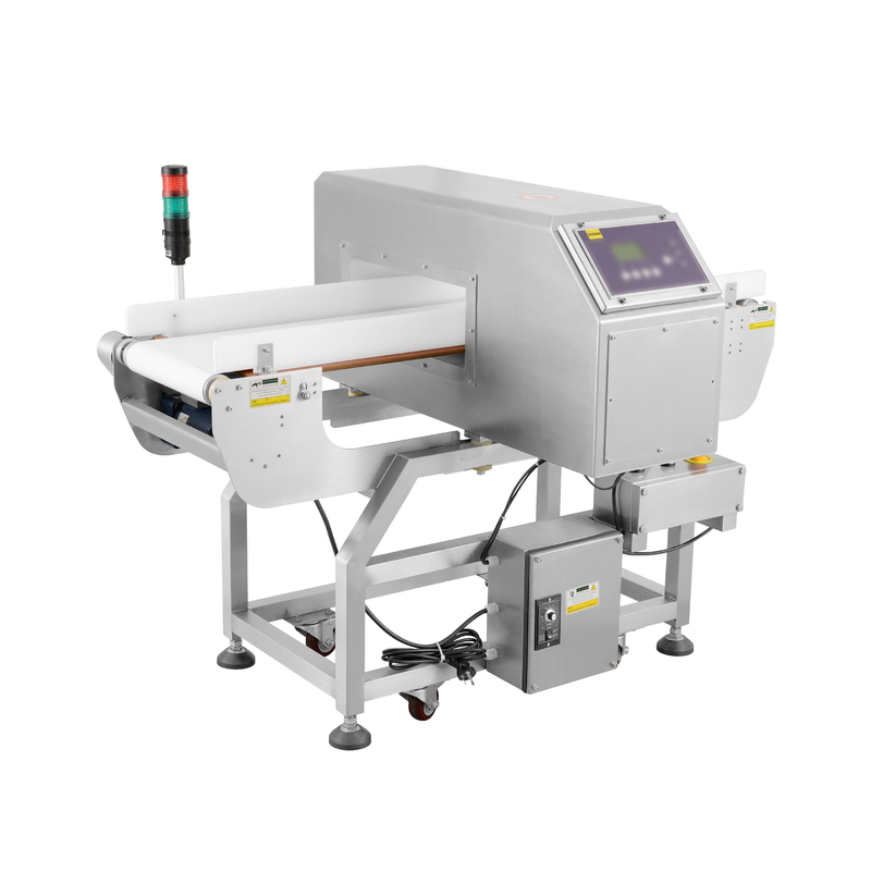 Conveyor Belt Industrial Metal Detectors For Plastic , Frozen Food Processing Industry