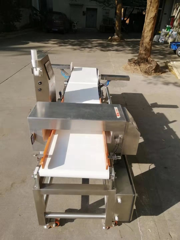 Touch Screen PVC Or PU Belt Conveyor Metal Detectors Combination Units