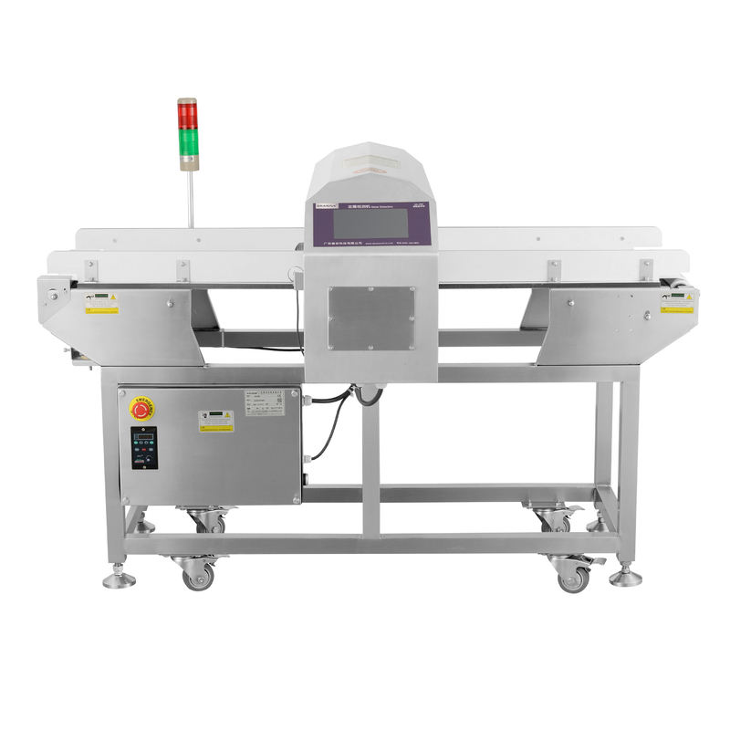 High Sensitivity Food Grade Metal Detector With Buzzer Alarm LCD Display