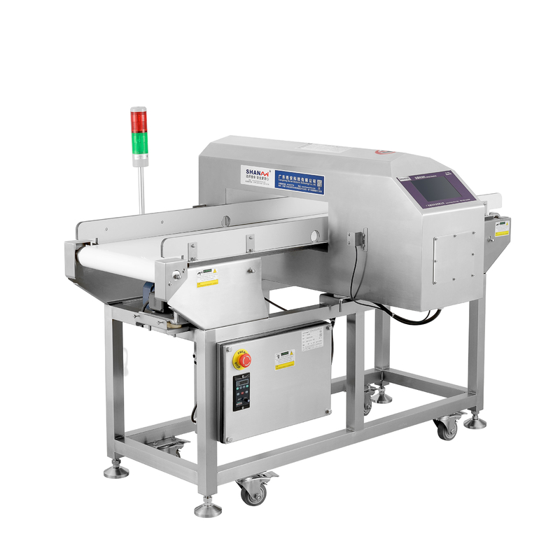 High Sensitivity Food Grade Metal Detector With Buzzer Alarm LCD Display