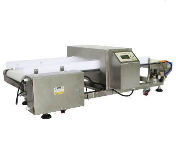 Air Jet Blast Rejector Automatic Metal Detector For Frozen Food Processing Industry
