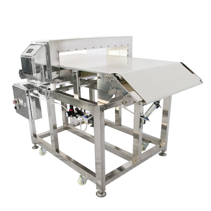 High Sensitivity Conveyor Belt Food Metal Detector For Leisure