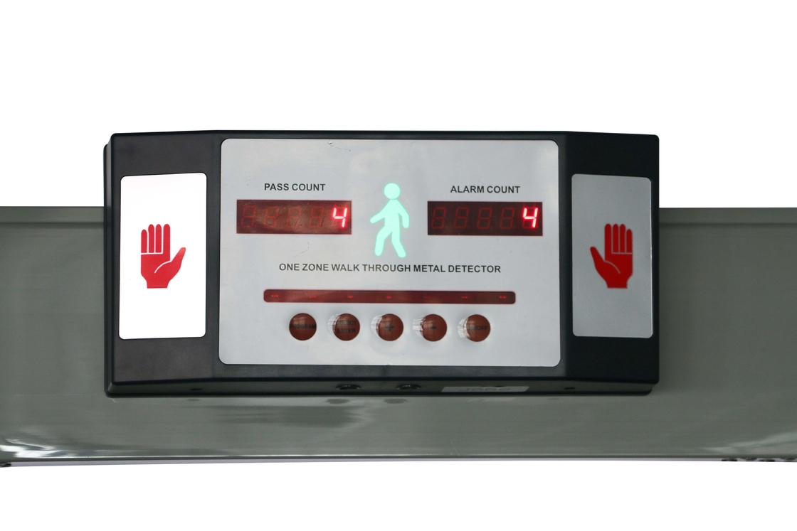 Enhanced Walk Through Metal Detector Security Gate , Wtmd Airport Body Scanners