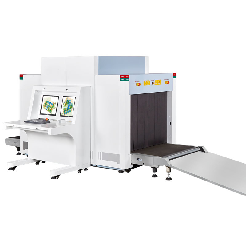 White Color X Ray Luggage Scanner Inspection Systems , Baggage X Ray Machine To Russia