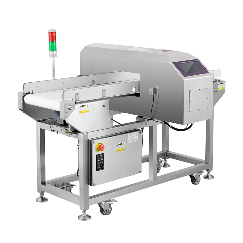 Aluminum Foil Packaging Conveyor Belt Metal Detectors 110~ 220V 50HZ