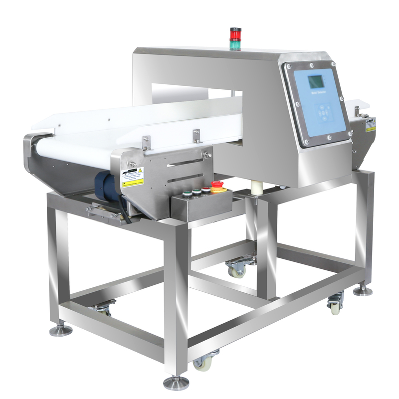 Food Grade Automatic Belt Conveyor Tunnel Needle Metal Detector Metal Detector Conveyor System