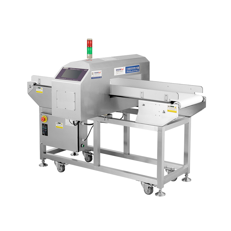 High Quality Conveyor Belt Food Grade Online Non-FE Chocolate Metal Detector Machine For Both Dry Food